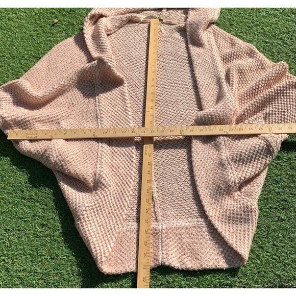 Free People Coco Cocoon hooded Open Cardigan Sweater sz S - Picture 6 of 7